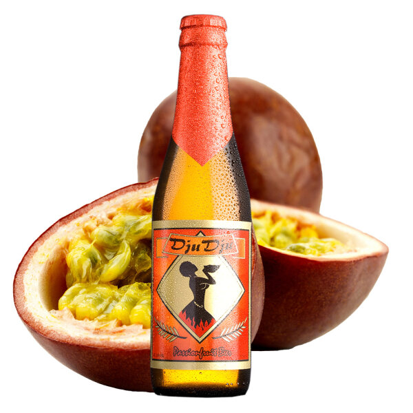 6x DjuDju Passion Fruit Bier 0,33l