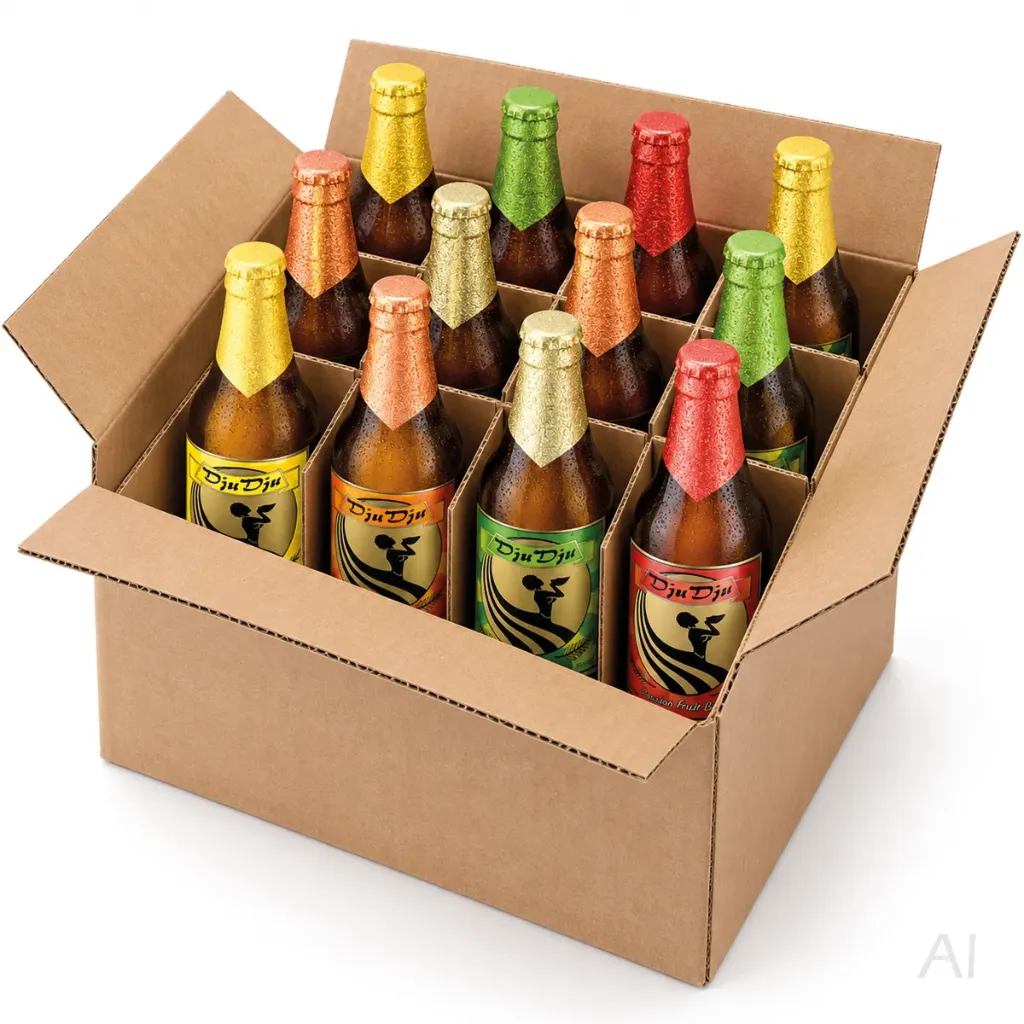 [4012] DJUDJU Mixed Beer Case 12 × 0.33 l