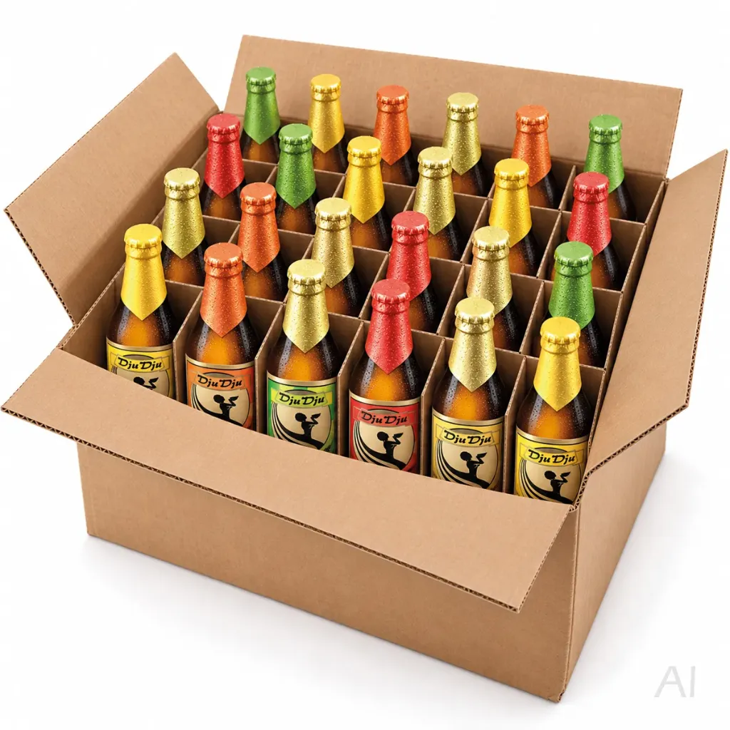 [4013] DJUDJU Mix Bier 24er-Set 24 × 0,33 l