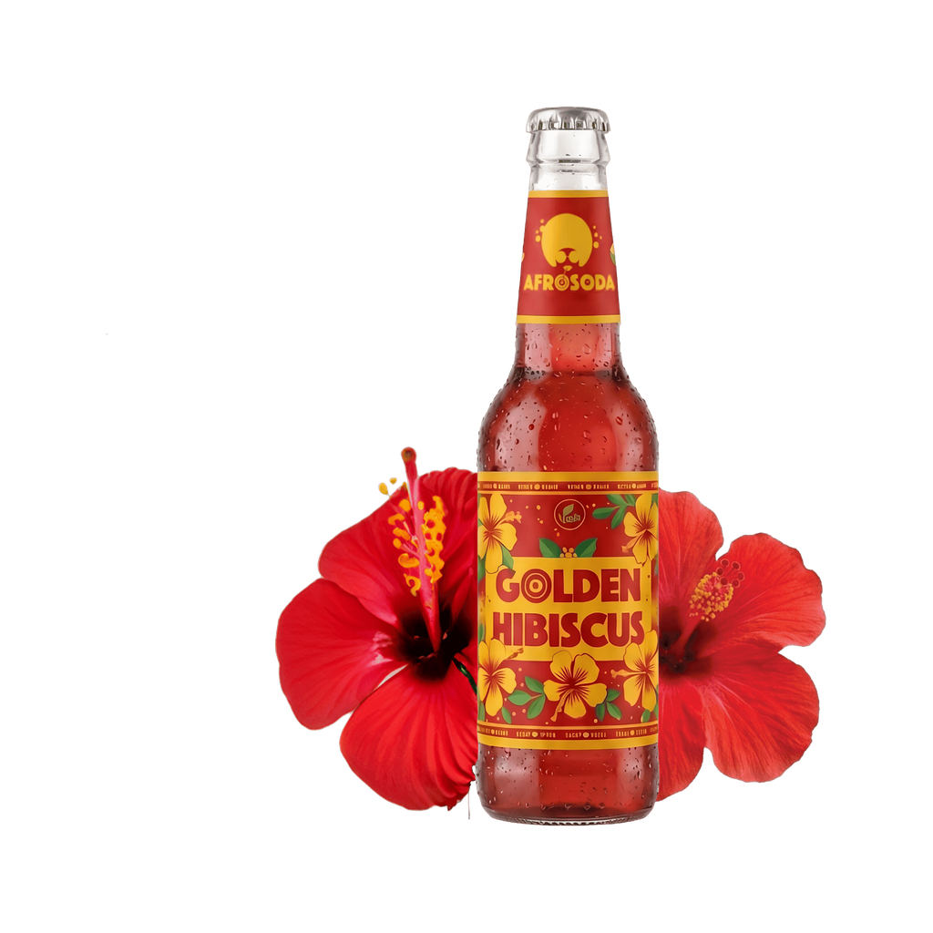 [7005] AFROSODA Golden Hibiscus 0,33 l